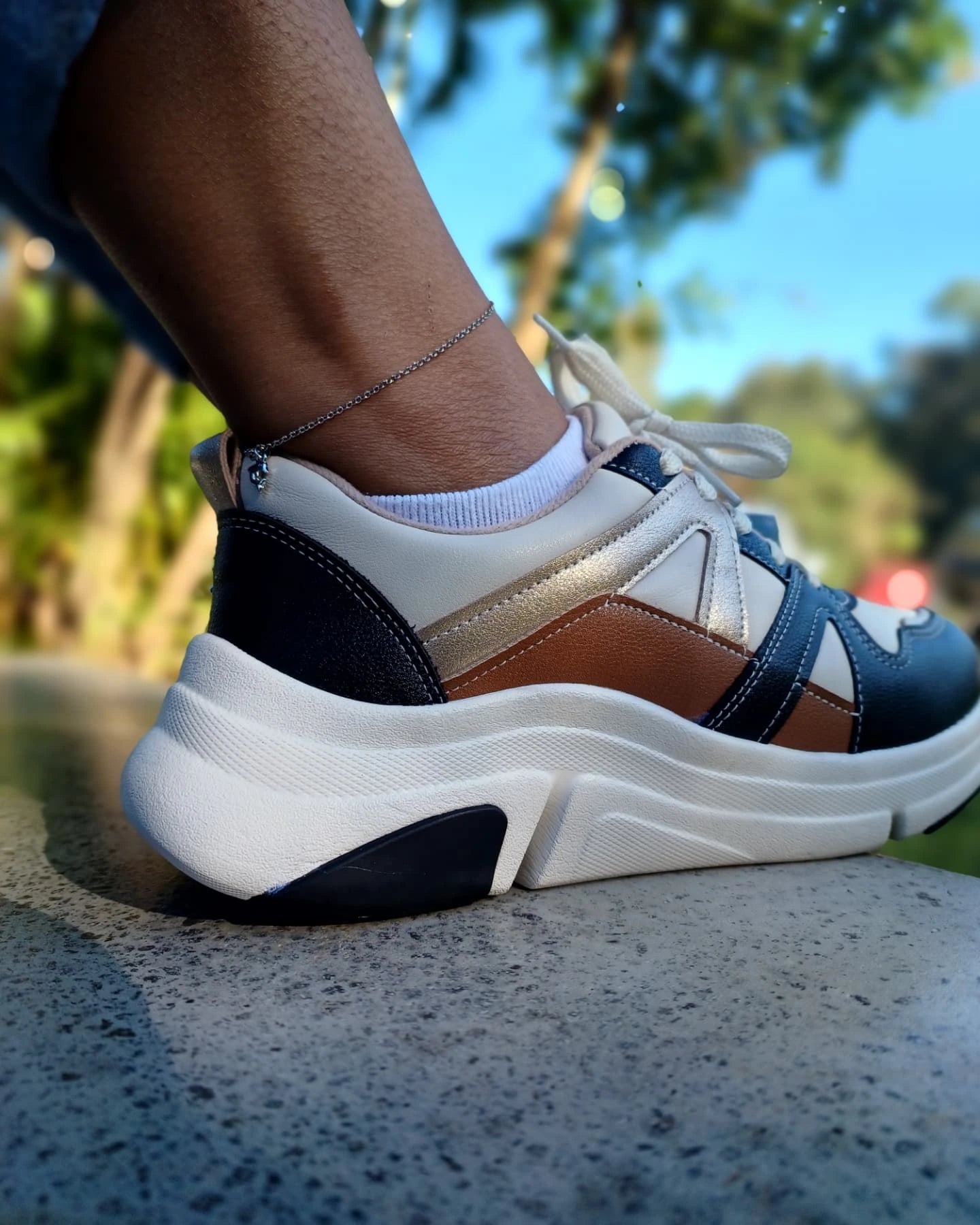Orthopedics Chunky Sole Sneaker