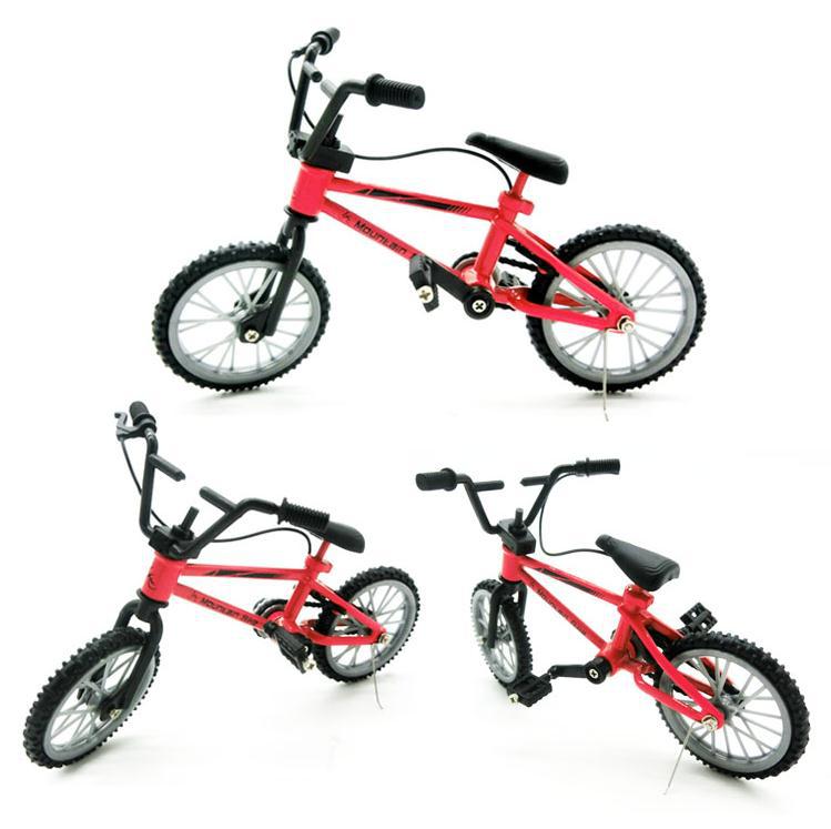 Alloy simulation bicycle model toy 1:18