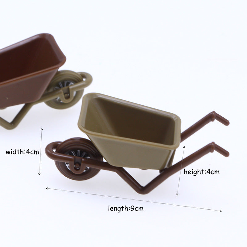 Doll House Mini Plastic Simulation Cart