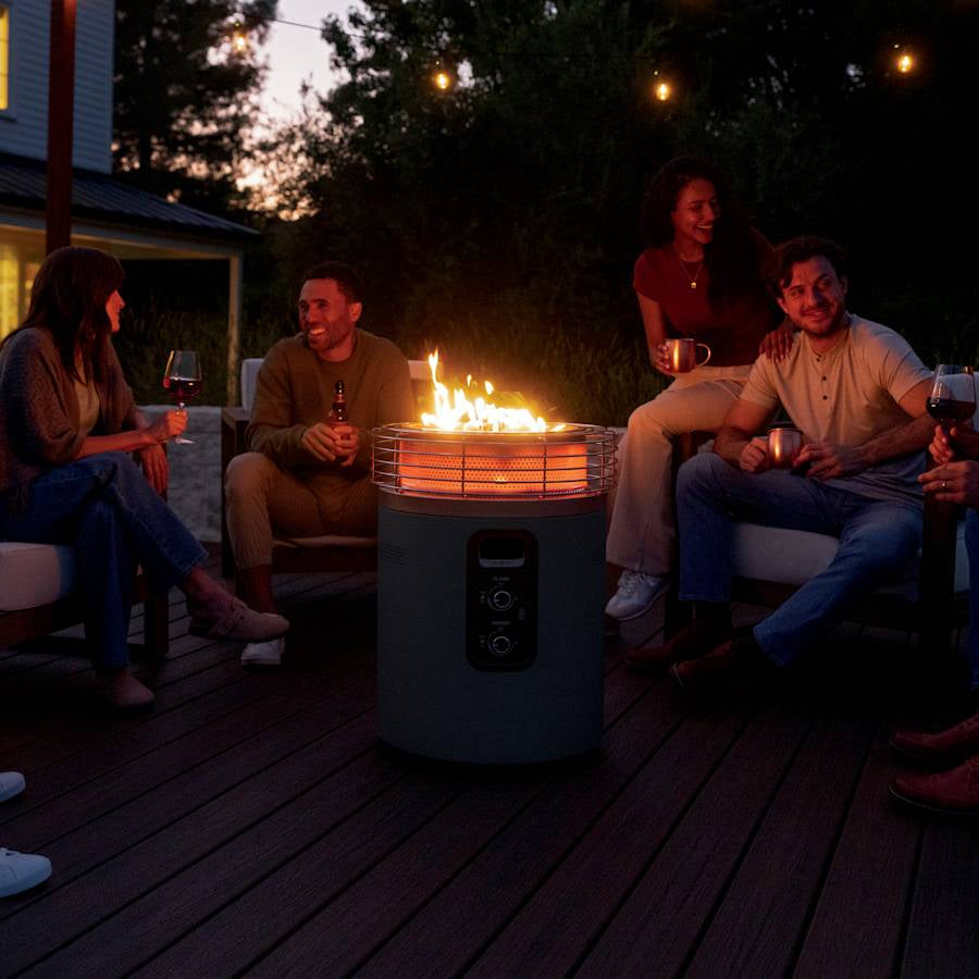 Outdoor Propane Heater & Smokeless Fire Pit