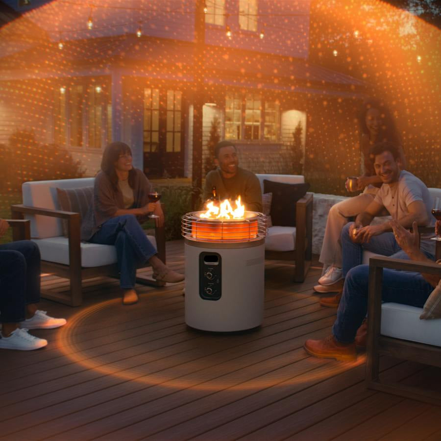 Outdoor Propane Heater & Smokeless Fire Pit