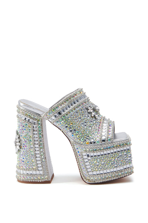 SHOWSTOP RHINESTONE SANDAL