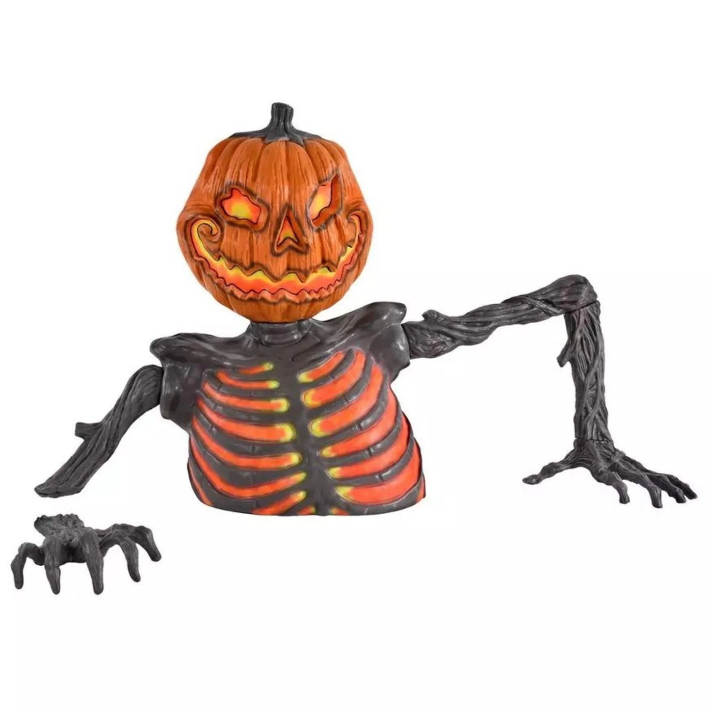 Pumpkin Skeleton Ground Breaker Halloween Decoration