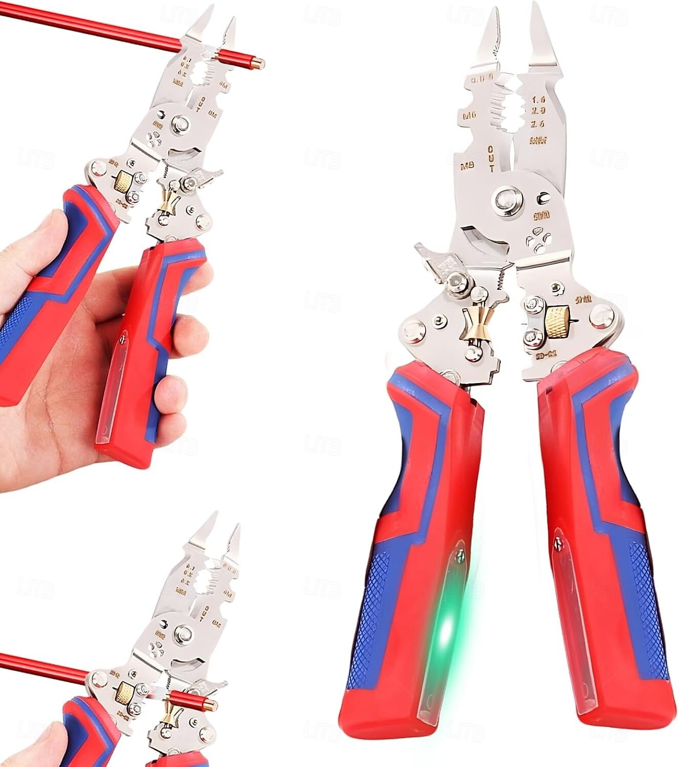 13 in 1 Folding Efficient Electrician Stripping Plier