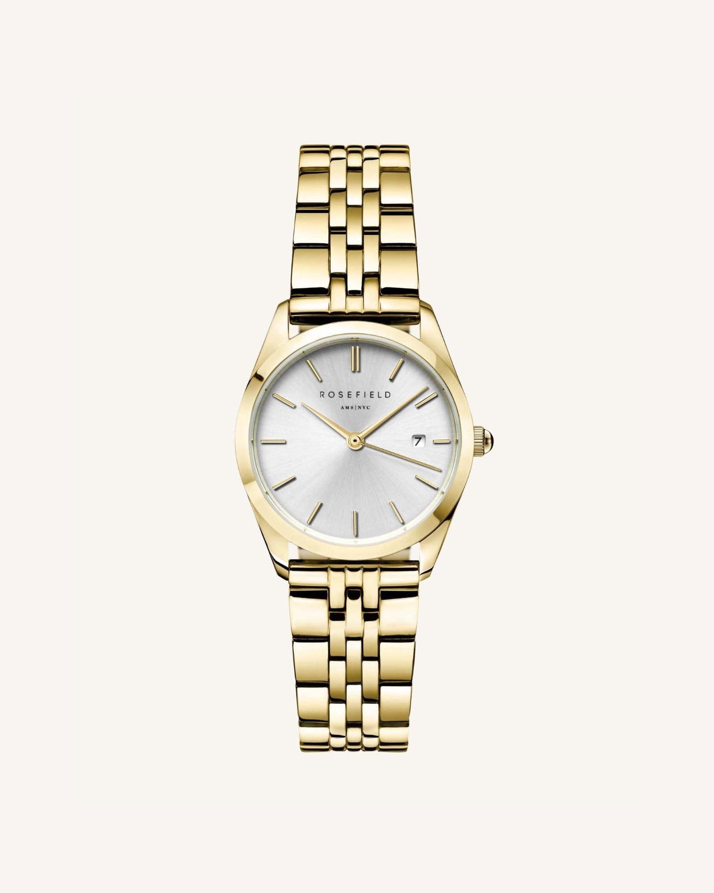 Steel Gold Tapered Strap