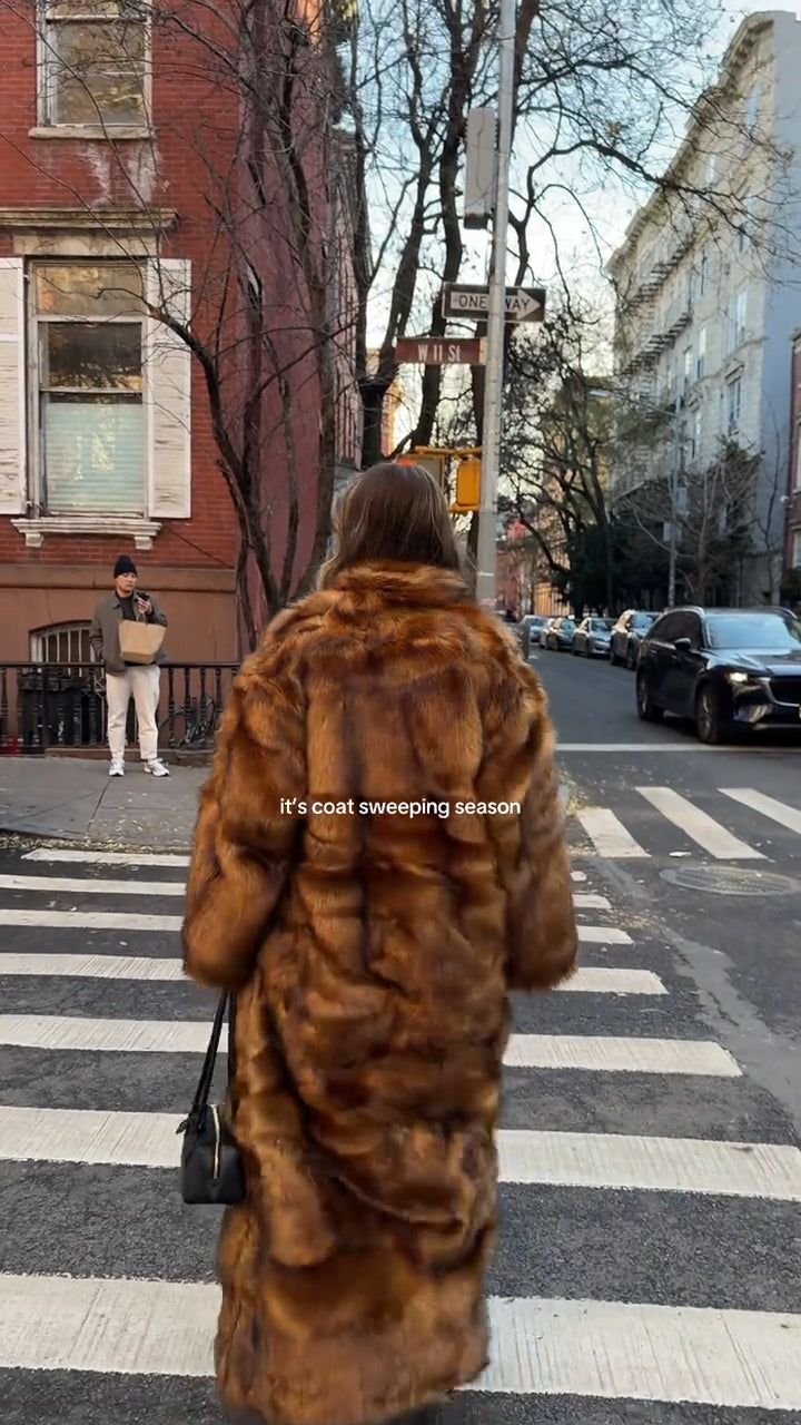 Faux Fur Coat