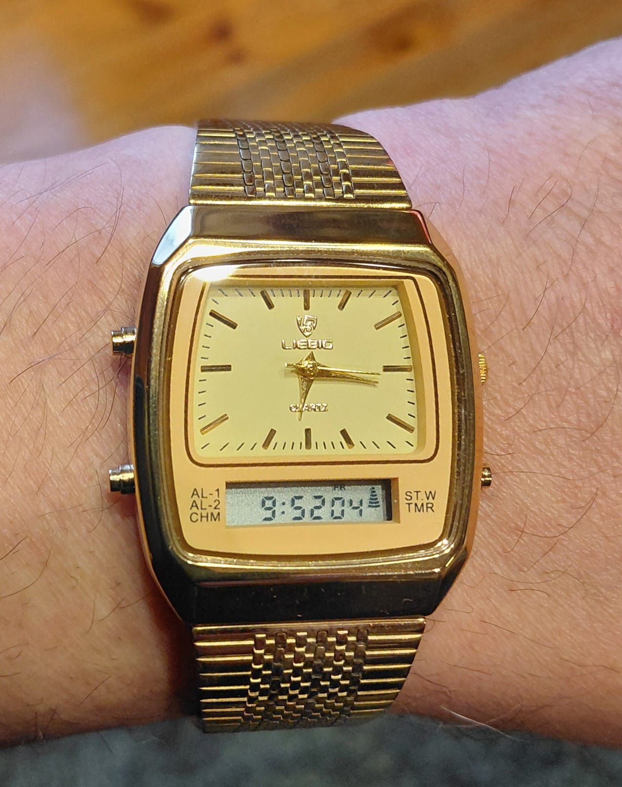 Toned Chronograph Digital Wrist-Watch