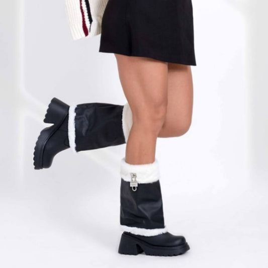 Women's Leather Knee High  Boots