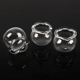 Transparent micro landscape glass small fish tank ecological bottle