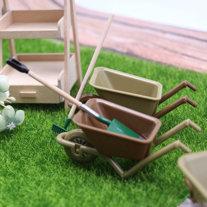 Doll House Mini Plastic Simulation Cart