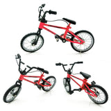 Alloy simulation bicycle model toy 1:18