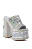 SHOWSTOP RHINESTONE SANDAL