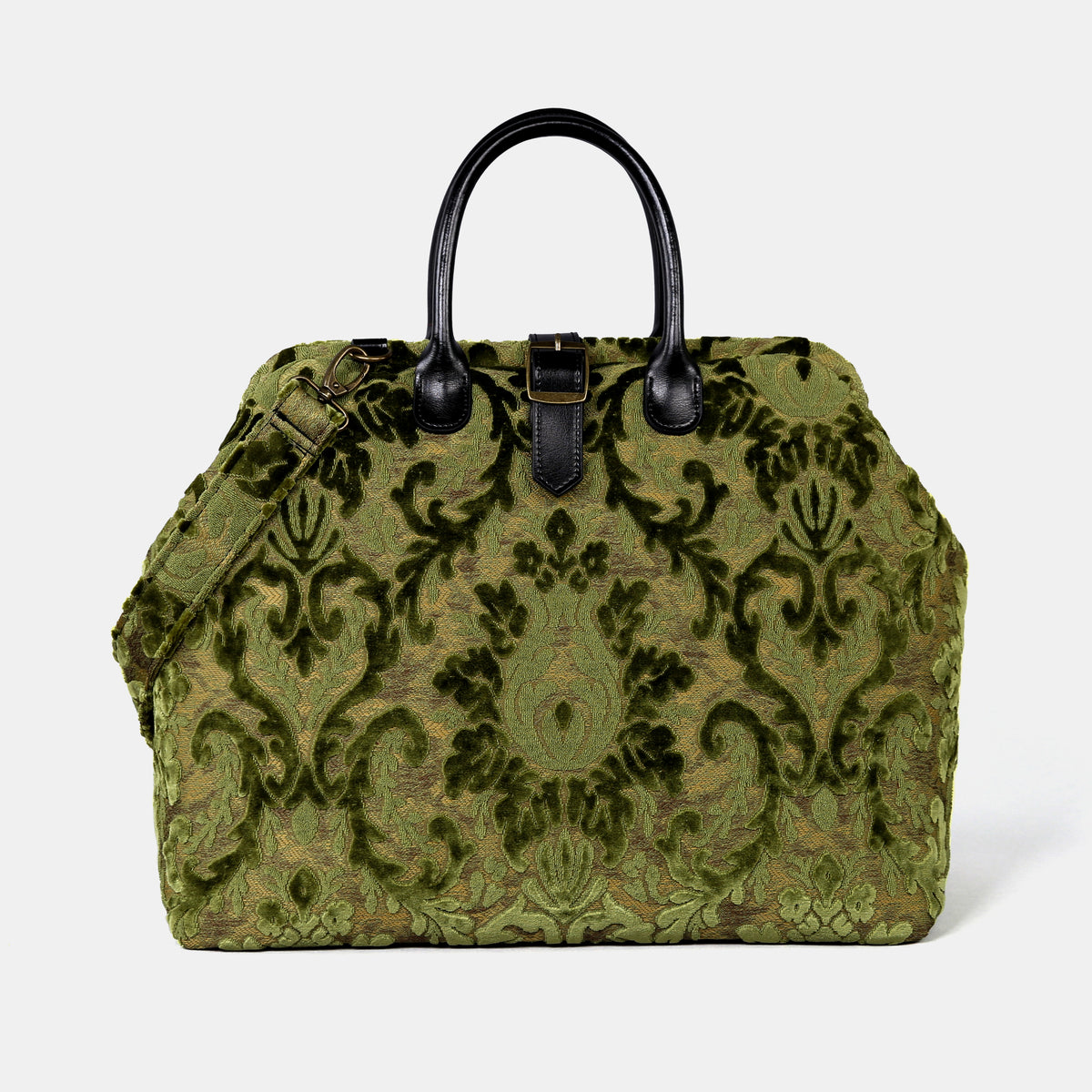 Velvet Fern Green Mary Poppins Weekender