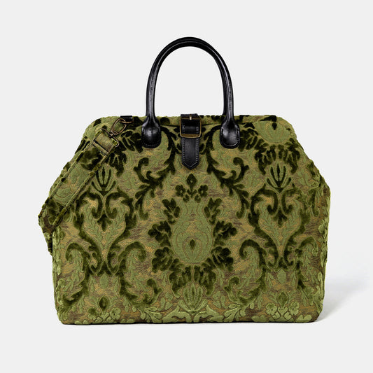 Velvet Fern Green Mary Poppins Weekender