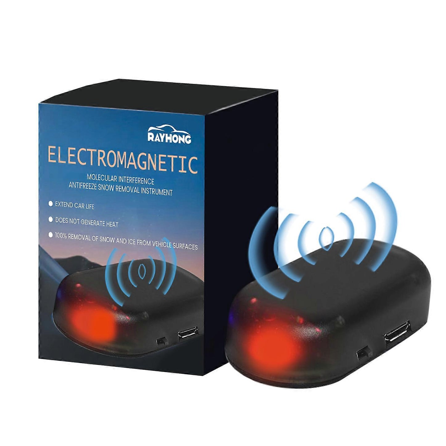 Electromagnetic Antifreeze Snow Removal DevicVehicle Microwave