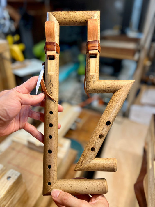 Exotic Folded Drone Flute