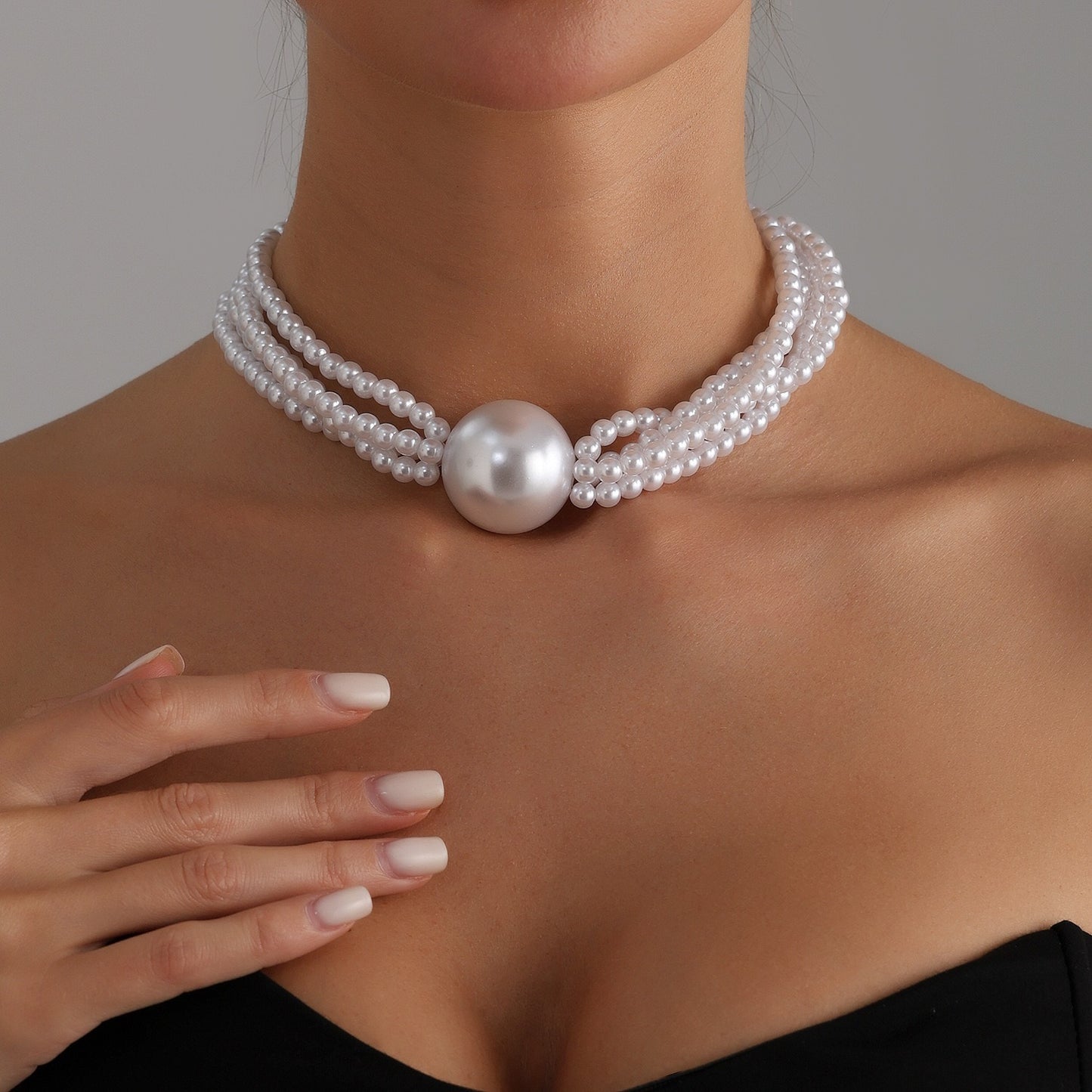 large pearl necklace
