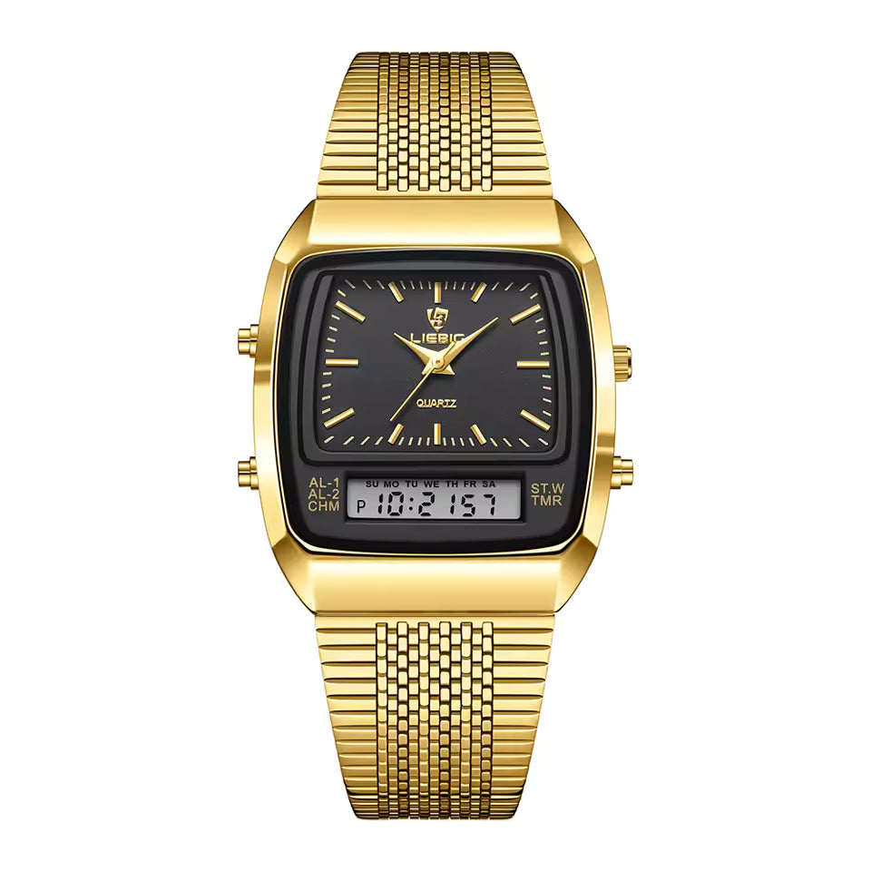 Toned Chronograph Digital Wrist-Watch