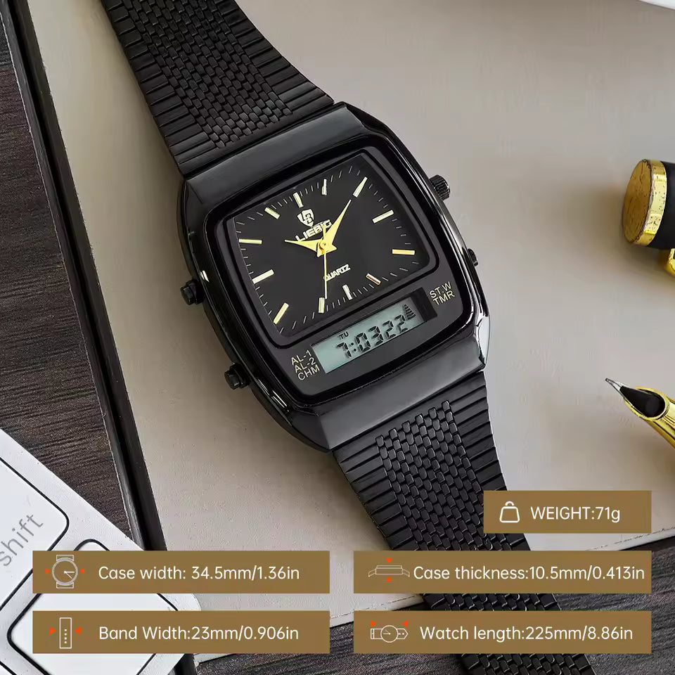 Toned Chronograph Digital Wrist-Watch