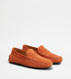 Men's Velvet moccasin - leather sole