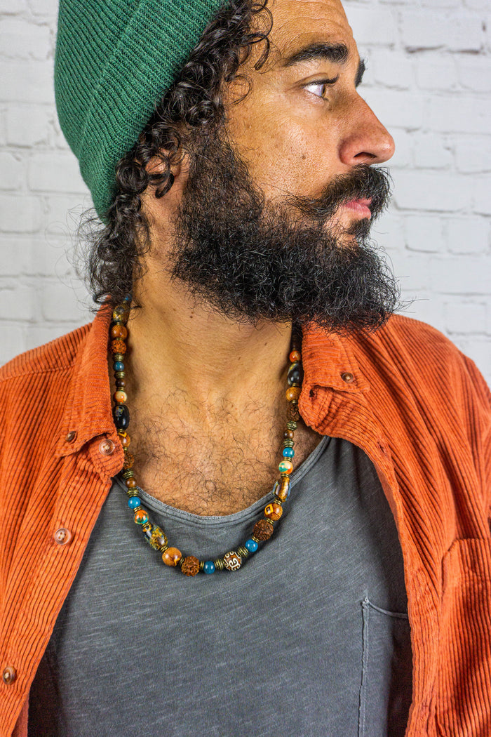 Colorful Multi-Stone Necklace